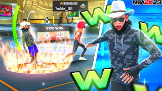 HOW TO WIN ON THE 1S COURT IN NBA 2K23 BEST GUARD 1S COURT GAMEPLAY [upl. by Abehsile]