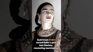 Frida Kahlo  The Art of Self Expression youtubeshorts art painting [upl. by Laved772]