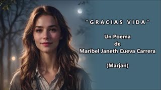 GRACIAS VIDA  De Maribel Janeth Cueva Carrera Marjan  Voz Ricardo Vonte [upl. by Ramiah815]