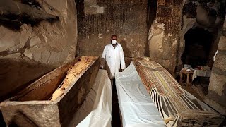 New tomb found in Egypts Valley of the Kings [upl. by Atteyram]