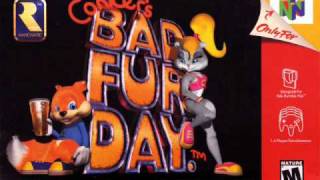 Conkers Bad Fur Day  Intro Theme Conker The King [upl. by Bartlet]