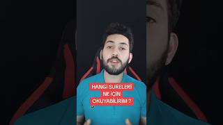 HANGİ SURELERİ NE İÇİN OKUYABİLİRİM [upl. by Ebert]