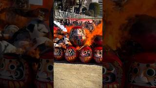 Maebashi Hatsuichi Daruma Festival🔥  Gunma Japan🇯🇵 japanlife japantravel visitjapan [upl. by Rhetta]