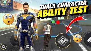 Finally Thala Character Release In FREE FIRE INDIA 🇮🇳 [upl. by Belayneh]