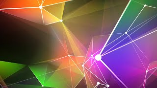 RGB Color Live Plexus Loop Animated Background by MotionMade [upl. by Ruenhs]