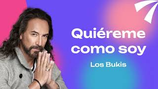 Los Bukis  Quiéreme como soy  Lyric video [upl. by Aramal]