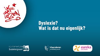 Wat is dyslexie [upl. by Juster]