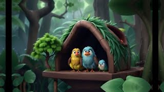 The Animals in the Rainy Jungle  Kids Story In English  Short Stories kidsstorystation [upl. by Nadnal]