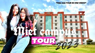 MIET CAMPUS TOUR  miet college  meerut miet mietmeerut [upl. by Nivrac]