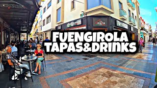 3 FUENGIROLA WALK three PLACES to EATampDRINK [upl. by Akinahs]