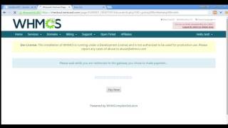 whmcs wirecard payment gateway module demo [upl. by Nyroc195]