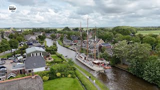 Het vastgelopen schip  De Willem Barentsz vaart weer [upl. by Niaz]