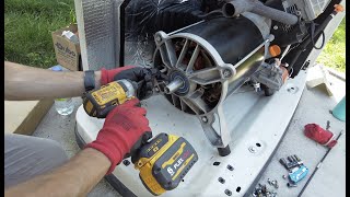 How to fix the undervoltage error on Generac Generator  How to replace the rotor and stator [upl. by Ehrlich]