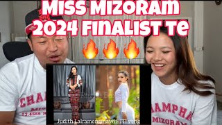 Nupa In Miss Mizoram Turte Kan React [upl. by Jahncke543]