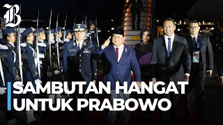 Tiba di Peru Prabowo dapat Sambutan Hangat [upl. by Abrams53]