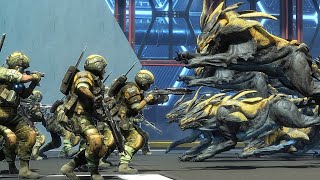 Grunts vs Prowlers  TITANFALL 2 NPC Wars [upl. by Eylhsa403]