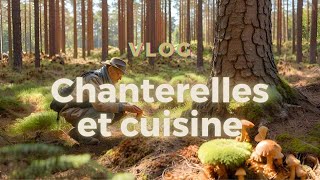 Cueillette et Recette  Chanterelles Poulet amp Coco à Moliets [upl. by Pelage]