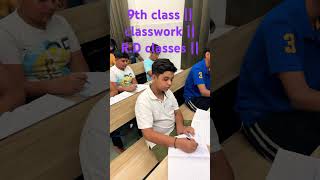 Maths work  9th class  RD classes [upl. by Dyob]