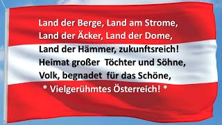 Österreichische Nationalhymne Land der Berge instrumental [upl. by Dowd]