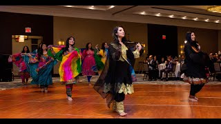 Afghan Wedding Dance Attan  hailey and mustafa [upl. by Gaudet]