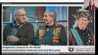 Oren Lyons Indigenous Lessons for the World  Native American Heritage Month Lecture 112320 [upl. by Notselrahc222]