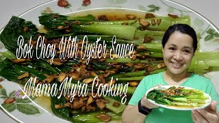 Bok Choy With Oyster Sauce mamamyracooking [upl. by Furiya763]