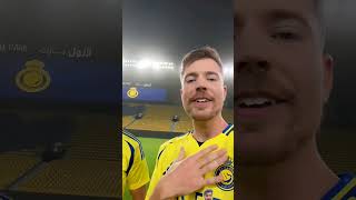 Ronaldo vs mrbeast sortvideo ronaldo mrbeast ronaldofans football soccer chelsea worldcup [upl. by Zelten]