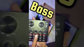 V8 sound card audio interface first look  For home studio setup  unbox review [upl. by Johppah]