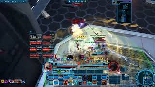 SWTOR PVP  Pyro Powertech  The Voidstar [upl. by Ecadnak]