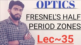 Lec35 Fresnels Half Period zonesHPZ By Suraj Bagoria [upl. by Yenffit]