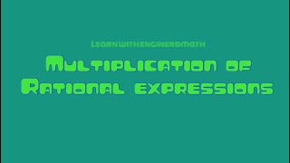 Grade 8  Multiplication of Rational Expressions TagalogFilipino Math [upl. by Becky784]