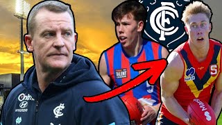 Carltons MASSIVE 2024 AFL Draft Update [upl. by Nangem773]