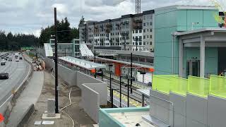 Lynnwood Link Extension Testing Shoreline North185th Station [upl. by Eylk265]