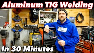 Learning how to TIG weld Aluminum made easy [upl. by Gladys390]