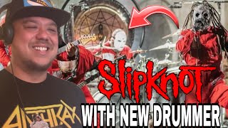 Slipknot first performance with New Drummer Eloy Casagrande Duality  Wait amp Bleed Reaction [upl. by Moyra]