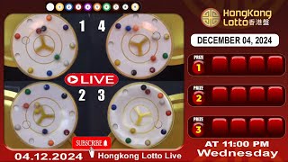 Hongkong Lotto Live December 04 2024  Lotto Live [upl. by Petuu92]