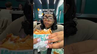 Wingstop REVIEW PART 2 shortsfeed foodie mukbang foodshorts wingstop [upl. by Ahsenod]