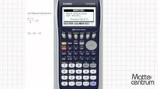 Ekvationslösning  Grafräknare II  Matematik 1 [upl. by Ayoras]