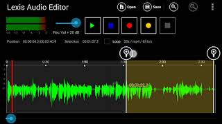 Cara Mengedit Suara Musik Profesional Di Android Dengan Lexis Audio Editor [upl. by Akerdal]