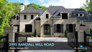 Buckhead Luxury Home  3995 Randall Mill Rd Atlanta GA USA 🇺🇸  Luxury Real Estate [upl. by Nylannej798]