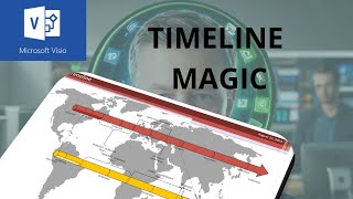 Discover the MAGIC of timelines in Microsoft Visio 2024 [upl. by Lyrad]