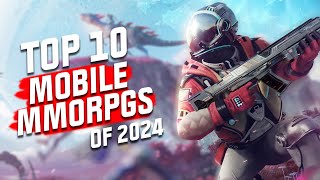 Top 10 Mobile MMORPGs of 2024 NEW GAMES REVEALED for Android and iOS [upl. by Natsirhc]