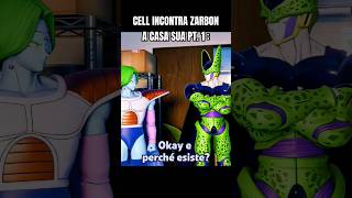 CELL INCONTRA ZARBON A CASA SUA PT 1 🇮🇹 ANIMAZIONE DI DEVILARTEMIS dragonball cell perfectcell [upl. by Zennas668]