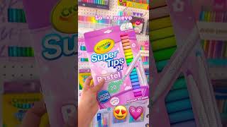 Comenta si tú también los quieres plumones supertips pastel [upl. by Anegal577]