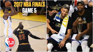 FULL GAME Golden State Warriors vs Cleveland Cavaliers  2017 NBA Finals Game 5  NBA on ESPN [upl. by Ainolopa]