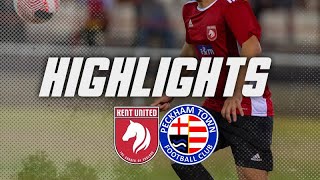 Highlights  Kent United 1 Peckham Town FC [upl. by Kynan]