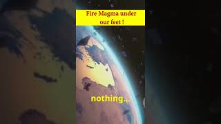 Fire Magma inside our earth Shocking Facts magma shockingfacts [upl. by Goldsmith]