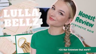 LullaBellz Synthetic Hair 34quot Extra AF Braid It actually works [upl. by Dustie]