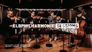 Elbphilharmonie Sessions  Das Quatuor Ébène spielt Mozart  Streichquartett in DDur KV 575 [upl. by Olmstead]