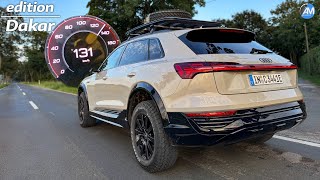 LIMITED Audi Q8 Dakar edition  0100 kmh acceleration🏁 by Automann in 4K [upl. by Nylarahs]